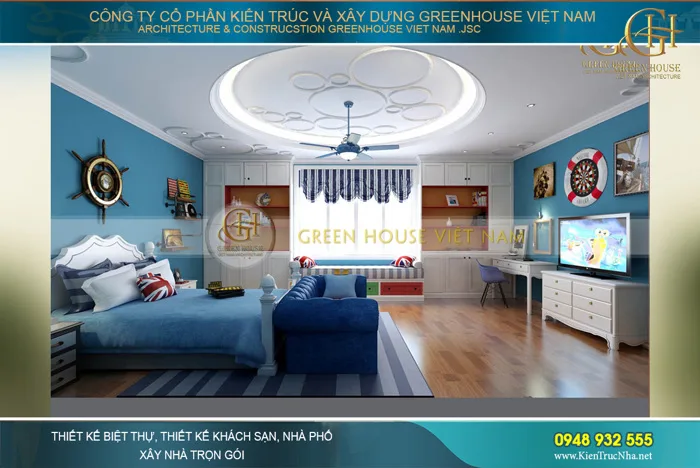 Thiết kế góc học tập đẹp, thuận phong thủy cho con học tốt, đỗ đạt cao