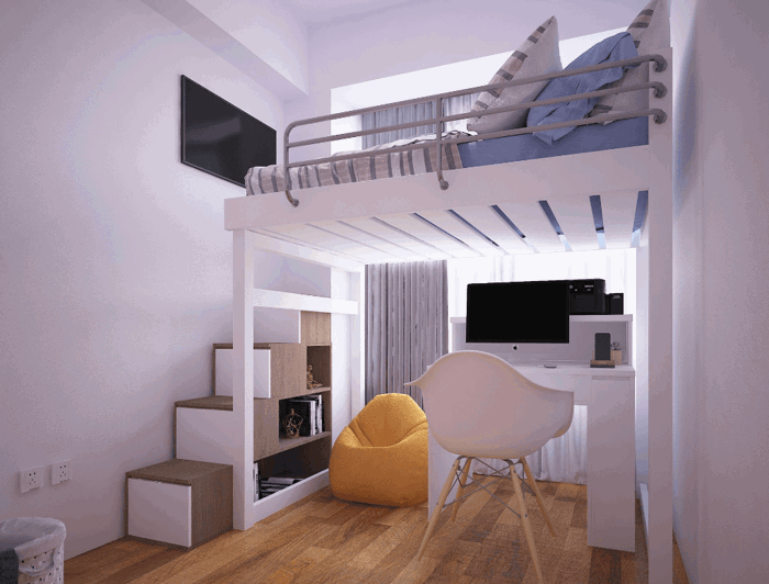 Mẫu Decor Phòng Trọ 15m2 Đẹp Tiện Nghi & Cách Sắp Xếp - KHO NỆM THẮNG LỢI