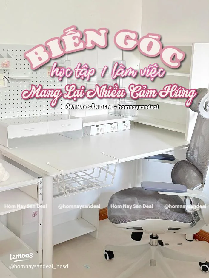 Góc học tập cho bé trai màu pastel: cách setup bàn học nhỏ gọn mà vẫn cực  cuốn