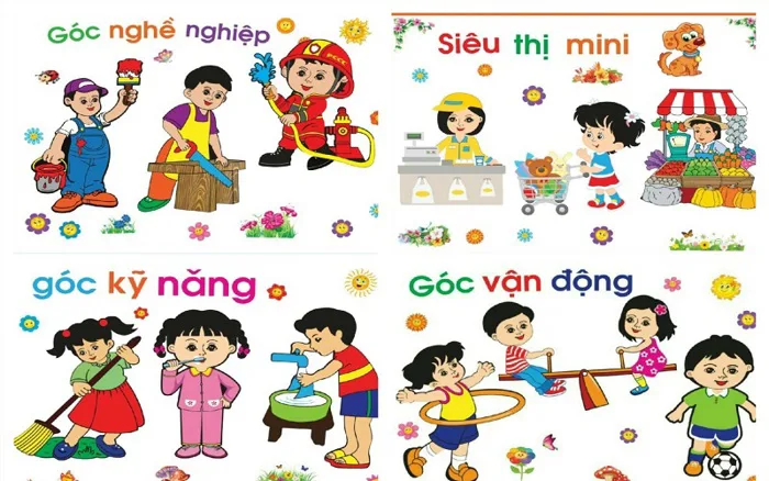 Trang trí góc kỹ năng sống cho trẻ mầm non tạo thêm ý tưởng cho bé Trang trí góc kỹ năng sống cho trẻ mầm non tạo thêm ý tưởng cho bé