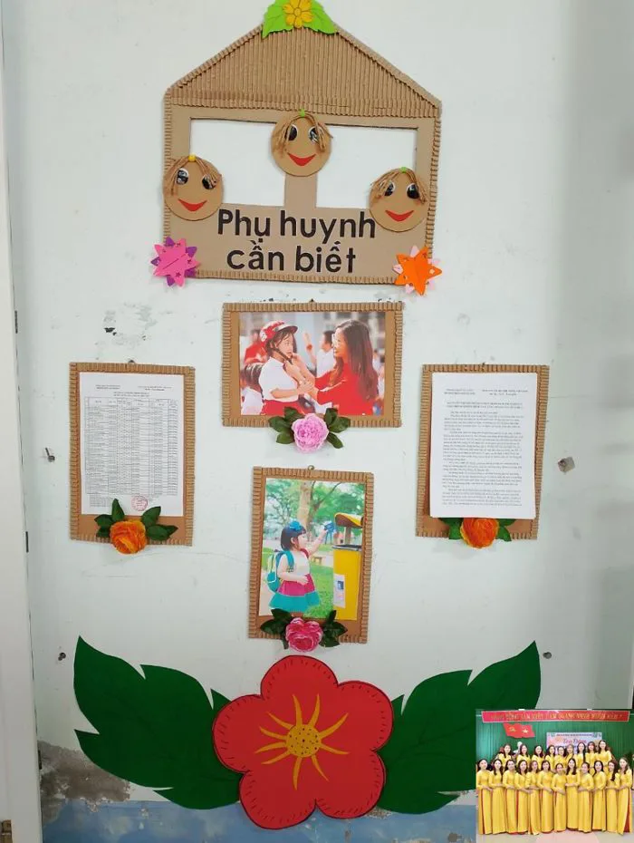 Công tác phối hợp với phụ huynh trong công tác chăm sóc giáo dục trẻ tại  trường Mầm non