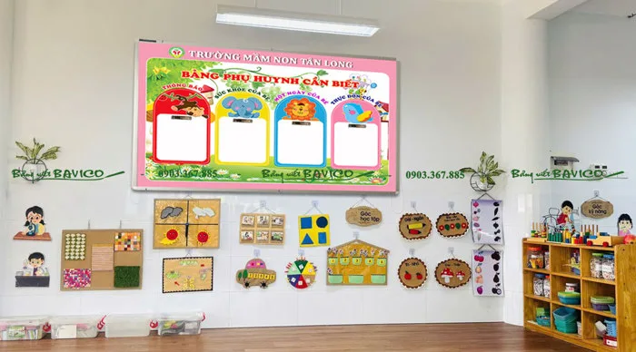 Bảng Phụ Huynh Cần Biết BAVICO - Mầm Non I Giá tốt tại TP.HCM