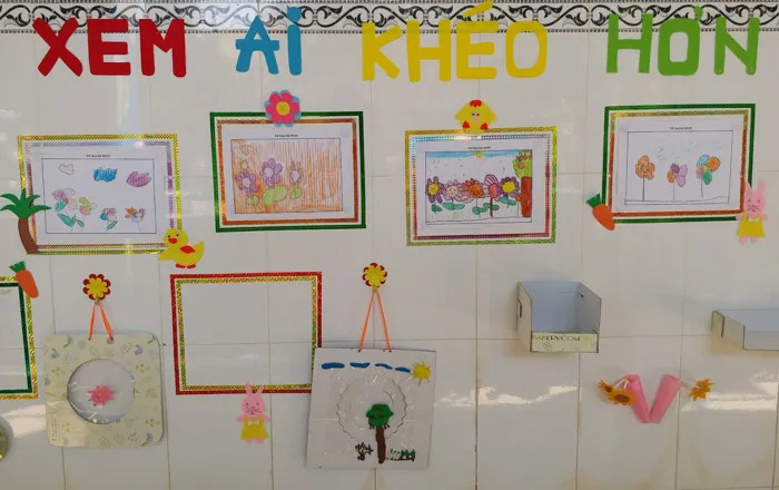 Mầm non: TRANG TRÍ CÁC GÓC MẦM NON