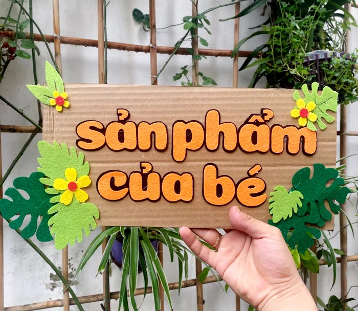 Bảng Tên Trang Trí STEAM Cho Các Góc Học Tập Mầm Non – GIÁO VIÊN MẦM NON
