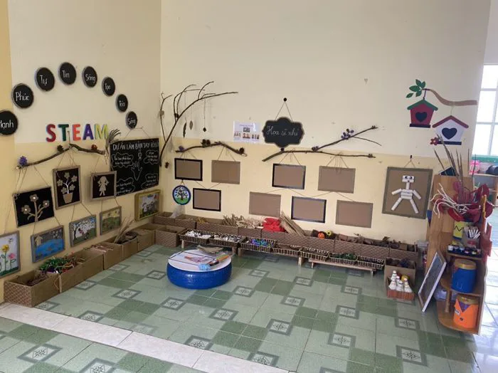 CHIA SẼ CÁCH TRANG TRÍ GÓC STEAM MẦM NON ĐẸP SÁNG TẠO CHIA SẼ CÁCH TRANG TRÍ GÓC STEAM MẦM NON ĐẸP SÁNG TẠO