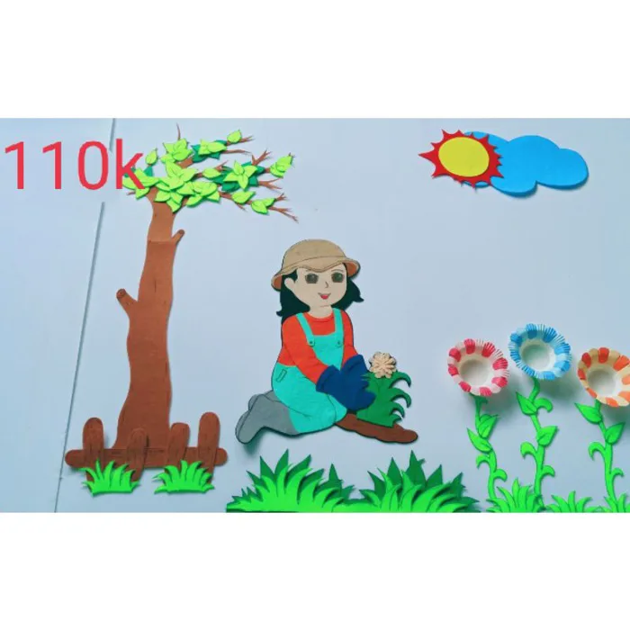 Góc thiên nhiên. Đồ dùng mầm non, góc trang trí mầm non