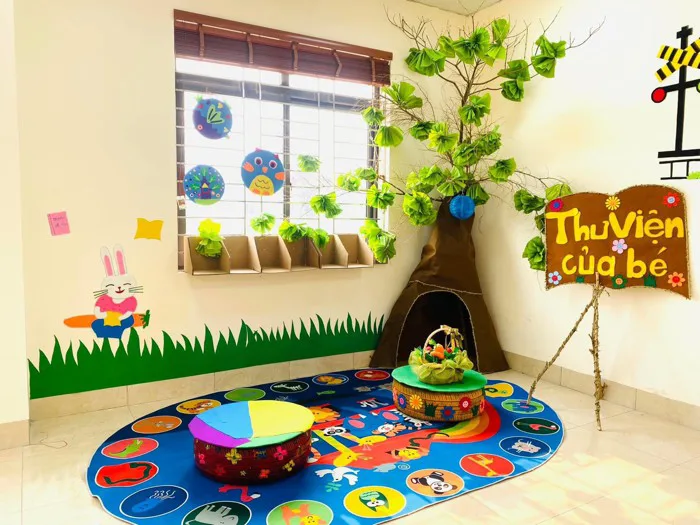 Thiết kế, bố trí góc thư viện theo định hướng lấy trẻ làm trung tâm Thạc sỹ: Trần Thị Hồng Minh , ...