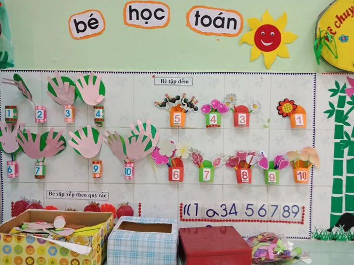 Trang trí góc toán mầm non độc đáo vui nhộn cho bé - Phú Long Blog Trang trí góc toán mầm non độc đáo vui nhộn cho bé - Phú Long Blog