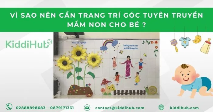 Cách trang trí góc tuyên truyền mầm non đẹp hấp dẫn bé Cách trang trí góc tuyên truyền mầm non đẹp hấp dẫn bé
