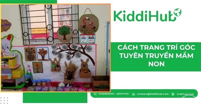 Cách trang trí góc tuyên truyền mầm non đẹp hấp dẫn bé Cách trang trí góc tuyên truyền mầm non đẹp hấp dẫn bé