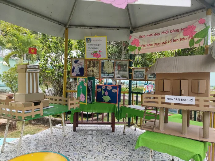 GÓC NHỎ KHÔNG GIAN VĂN HÓA HỒ CHÍ MINH TẠI TRƯỜNG MẪU GIÁO CÂY DƯƠNG