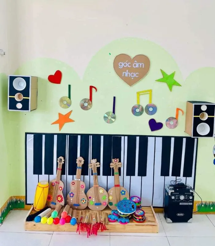 CHIA SẼ CÁCH TRANG TRÍ GÓC STEAM MẦM NON ĐẸP SÁNG TẠO