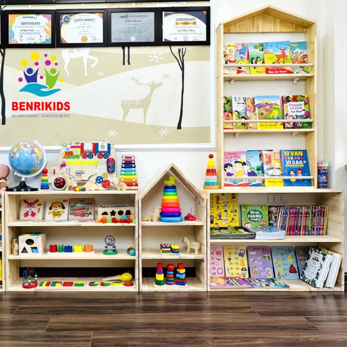 Quà Tặng] Kệ Sách Đồ Chơi Montessori Cho Bé Kệ Tủ Đựng Đồ Mầm Non Đa Năng Trang  Trí Decor Phòng Cho Bé Kệ Lắp Ghép Thông Minh Cho Trẻ Kệ Gỗ