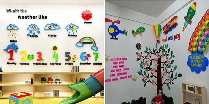 50+ mẫu trang trí lớp mầm non theo hướng mở mới nhất 2025