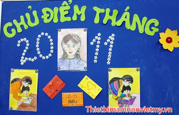 Hướng dẫn trang trí 20/11 lớp mầm non đẹp và sáng tạo - Thiết Bị Mầm Non  Việt Mỹ
