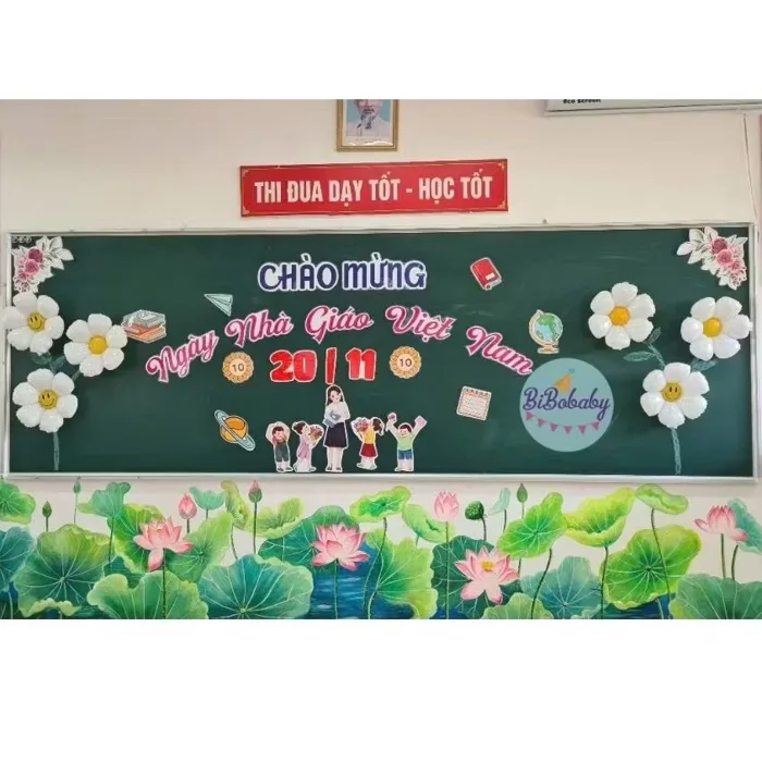 Trang trí lớp học 20 11 - Giá Tốt, Sale Tháng 09, Ship 0 Đồng | Shopee Việt  Nam