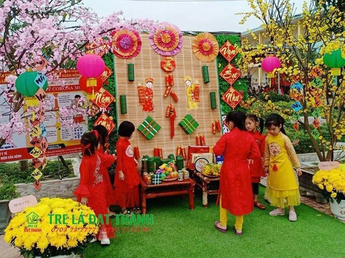 Hình Ảnh Trang Trí Tết Mầm Non Đẹp, Độc Đáo Mùa Xuân 2025 Hình Ảnh Trang Trí Tết Mầm Non Đẹp, Độc Đáo Mùa Xuân 2025