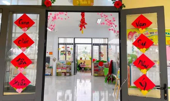 21 ý tưởng trang trí Tết mầm non 2025 đẹp, dễ thương🌸👍