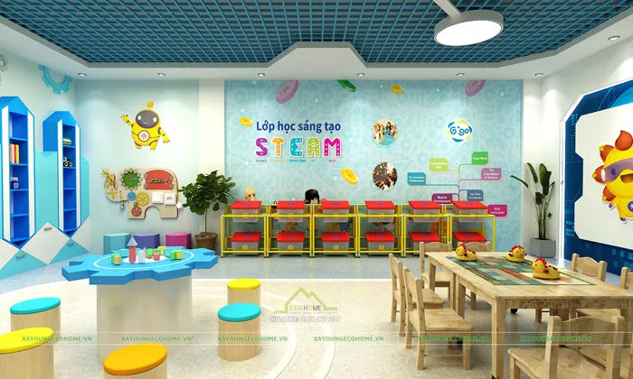 6+ Ý tưởng trang trí góc STEAM mầm non đầy mê hoặc