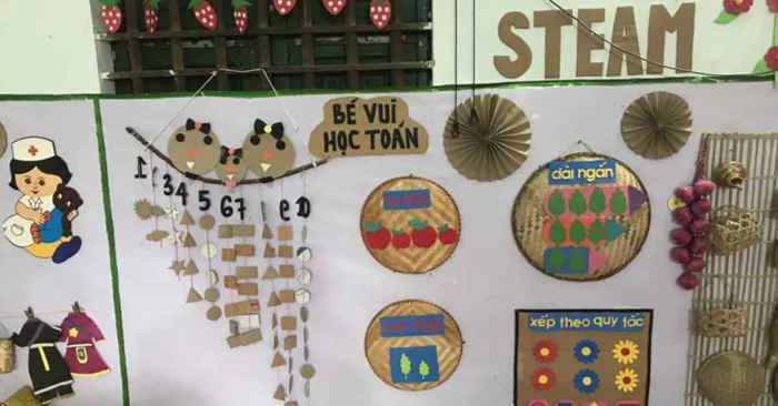 Hướng dẫn trang trí góc tạo hình STEAM khoa học, cuốn hút Makeblock