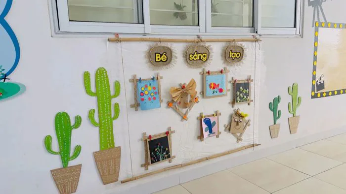 100+ mẫu trang trí lớp mầm non theo STEM dễ thương, độc đáo