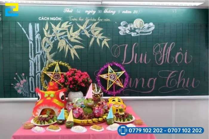 Cách trang trí trung thu cho lớp học đơn giản và ý nghĩa - inan2h