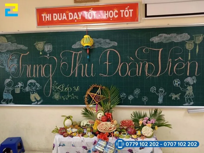 Cách trang trí trung thu cho lớp học đơn giản và ý nghĩa - inan2h