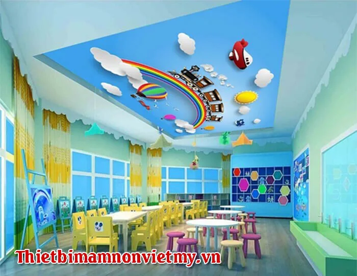 Hướng dẫn trang trí lớp học mầm non tuyệt đẹp - Thiết Bị Mầm Non Việt Mỹ