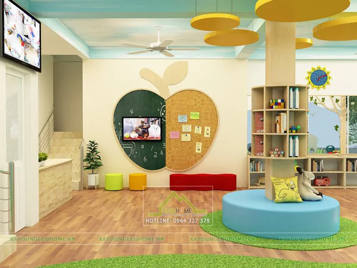 Trang trí lớp mầm non cực đẹp mà khoa học tại quận Thanh Trì Trang trí lớp mầm non cực đẹp mà khoa học tại quận Thanh Trì