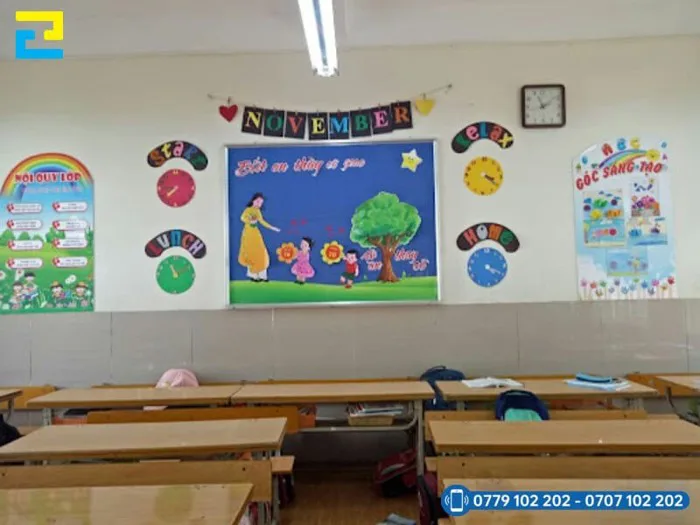 Mẫu trang trí lớp học 20/11 đẹp phù hợp từng cấp bậc trường - inan2h