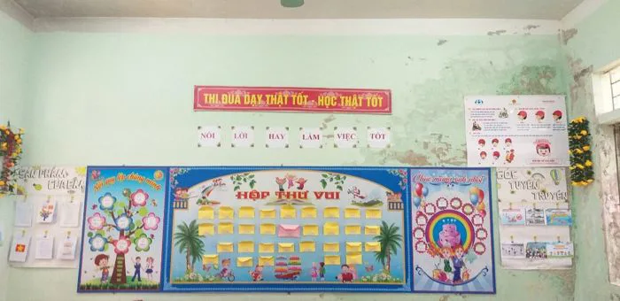 PHONG TRÀO TRANG TRÍ LỚP HỌC CHÀO MỪNG NGÀY NHÀ GIÁO VIỆT NAM 20/11