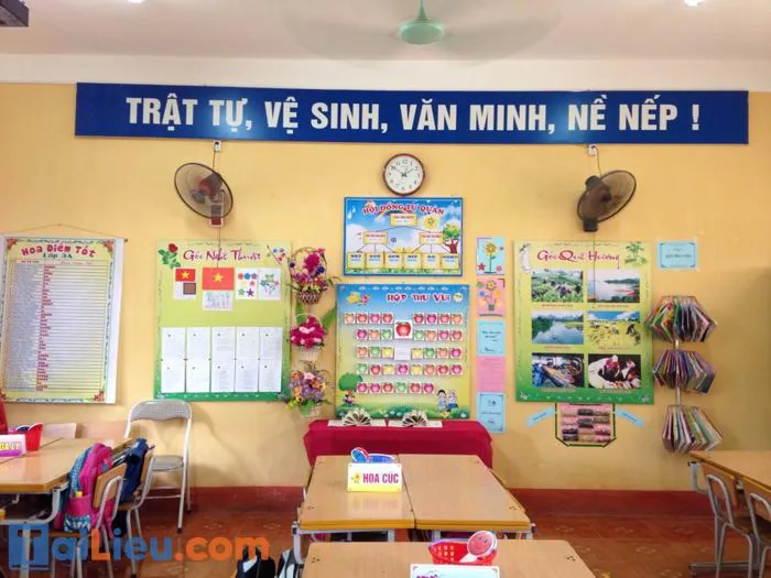 30+ mô hình trang trí lớp học tiểu học đẹp và ấn tượng nhất 2023