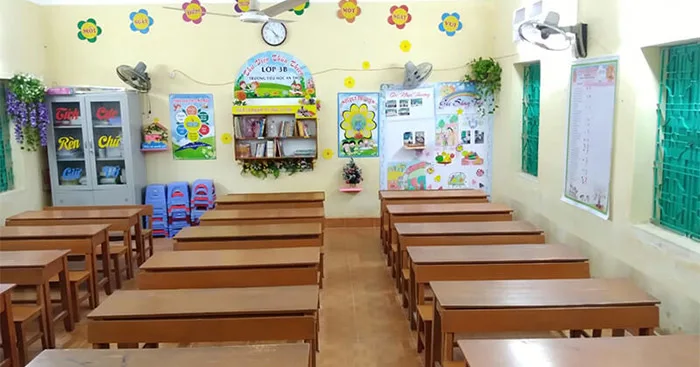 Viết báo cáo thảo luận nhóm về Kế hoạch trang trí lớp học lớp 4