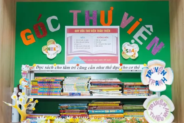 Bật mí ý tưởng trang trí lớp học tiểu học sáng tạo nhất