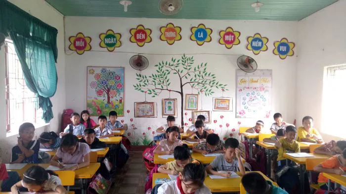 Mô hình Lớp sạch - lớp đẹp - lớp thân thiện ở trường tiểu học Thạch Trung Mô hình Lớp sạch - lớp đẹp - lớp thân thiện ở trường tiểu học Thạch Trung