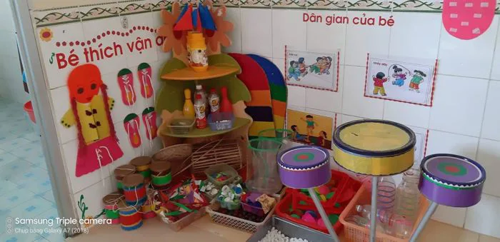 Trang trí lớp Mẫu giáo nhỡ B3 Trang trí lớp Mẫu giáo nhỡ B3