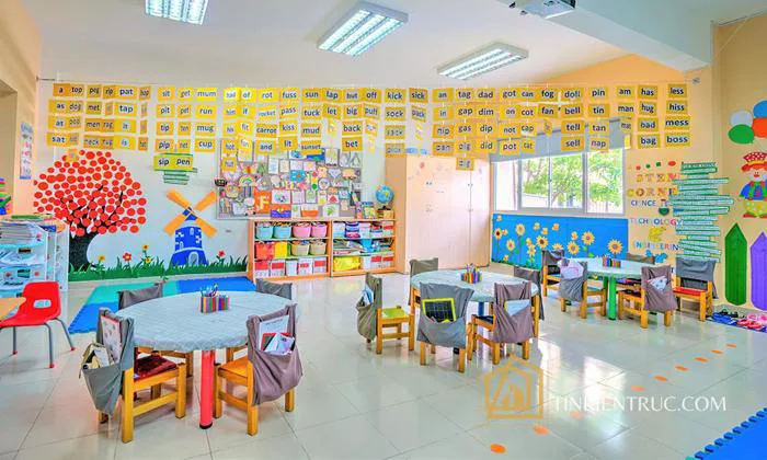 Hướng dẫn chi tiết cách trang trí lớp nhà trẻ 24-36 tháng tuổi - Tin Kiến Trúc