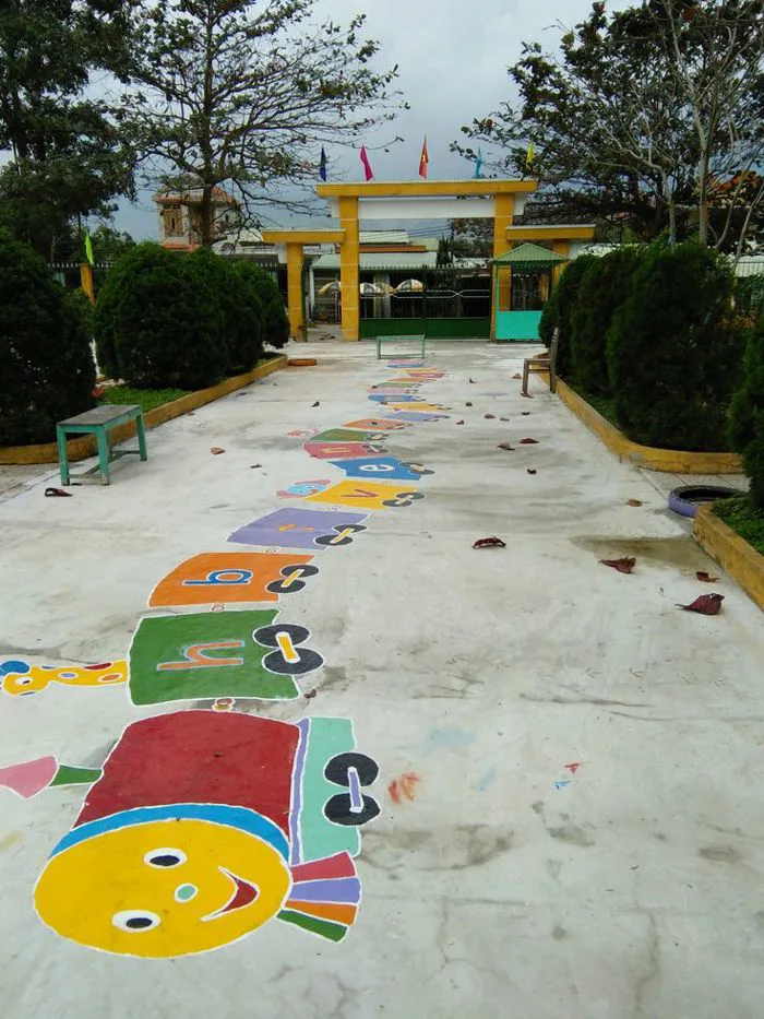 Khám phá 8 ý tưởng vẽ sân trường và trang trí | ý tưởng lớp học, yard art, mầm  non và các ý tưởng khác