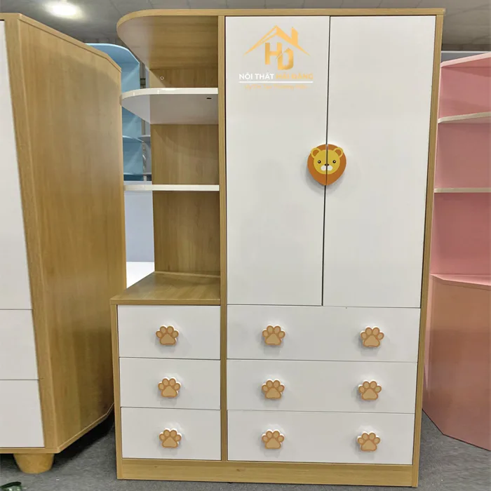 Tủ Quần Áo Trẻ Em Có Đợt Tiện Lợi (Nhiều Màu) Tủ Quần Áo Trẻ Em Có Đợt Tiện Lợi (Nhiều Màu)