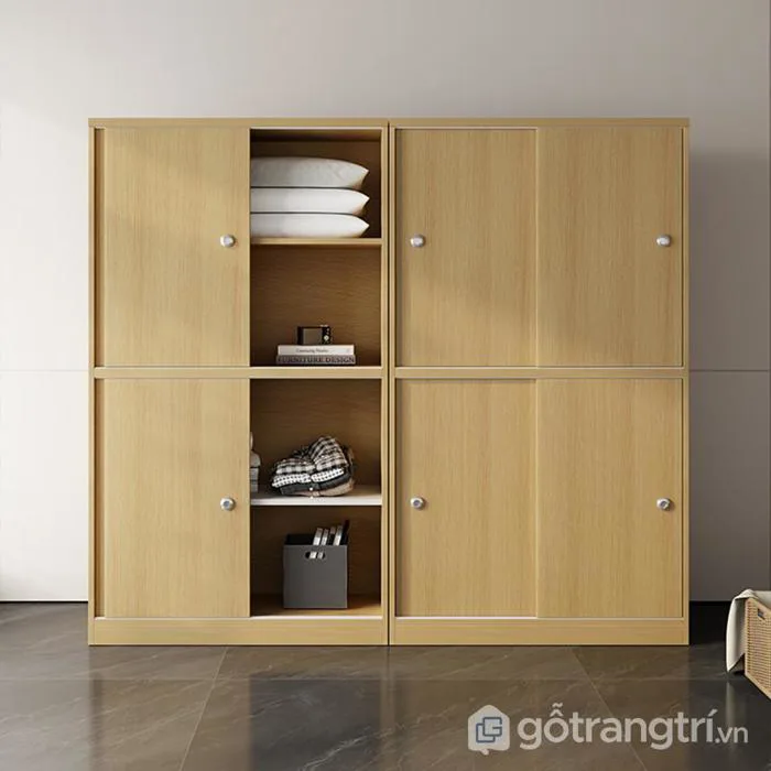 Mẫu tủ đựng đồ cá nhân cho nhân viên tiện lợi GHS-52431 Mẫu tủ đựng đồ cá nhân cho nhân viên tiện lợi GHS-52431