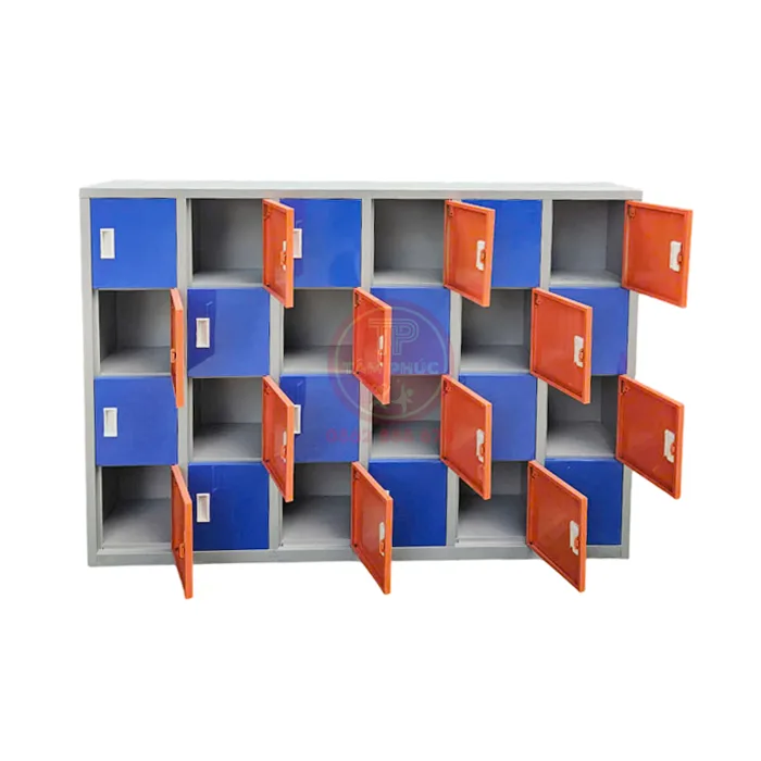 Tủ đựng đồ cá nhân bằng sắt 15, 18, 20, 24 ô NT5-001 - Đồ Chơi Tâm Phúc Tủ đựng đồ cá nhân bằng sắt 15, 18, 20, 24 ô NT5-001 - Đồ Chơi Tâm Phúc