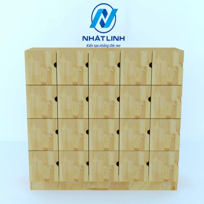 Tủ để đồ dùng cá nhân cho trẻ - MN121003 Tủ để đồ dùng cá nhân cho trẻ - MN121003