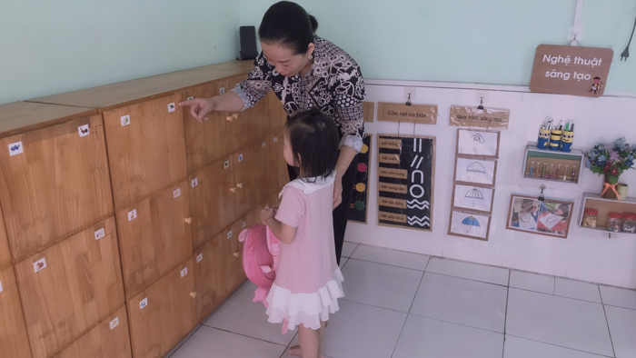 Trường mầm non Thanh Trì với các hoạt động rèn nề nếp, thói quen cho trẻ ngay từ đầu năm học Trường mầm non Thanh Trì với các hoạt động rèn nề nếp, thói quen cho trẻ ngay từ đầu năm học