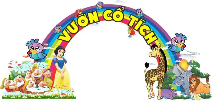 Cổng trang trí mầm non vườn cổ tích 01 - Anhpng.com - Kho Tài Nguyên Thiết  Kế: Ảnh Png, Vector, Corel, Ai, Psd