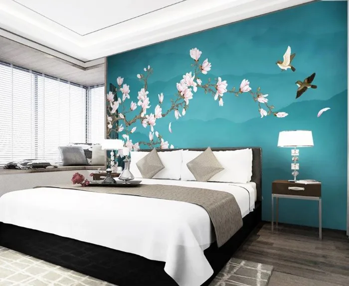 Tranh dán tường 3D Phòng ngủ đẹp BE097