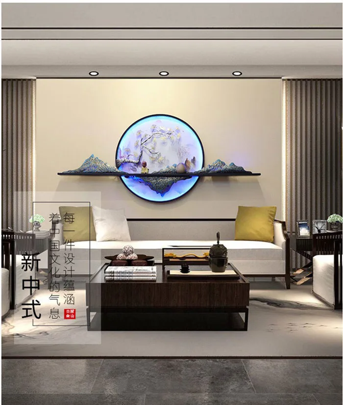 Tranh decor kết hợp đèn Led độc đáo TS 800