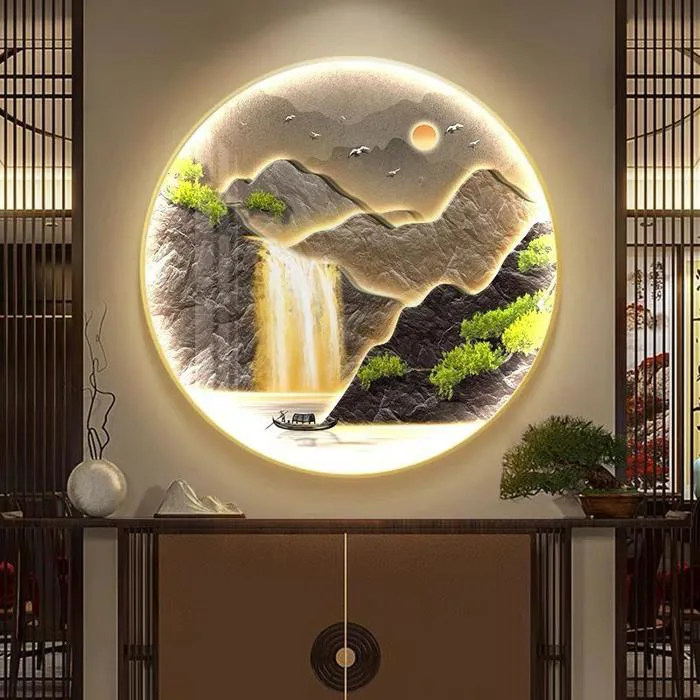 Tranh điện treo tường - Tranh đèn LED treo tường giá tại xưởng