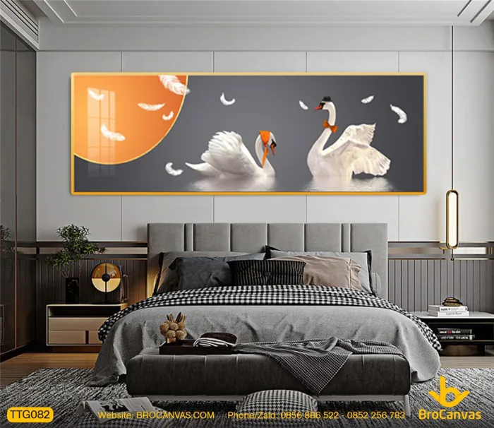30+ Tranh Tráng Gương Phòng Ngủ Cao Cấp | BroCanvas Uy Tín Chất Lượng