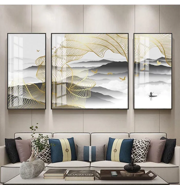 Tranh decor tráng gương 5D treo tường TGTA 006