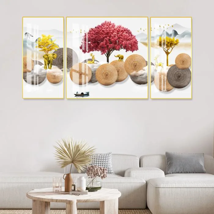 Tranh Tráng Gương, Tranh Treo Tường Phòng Khách, Tranh Decor 9